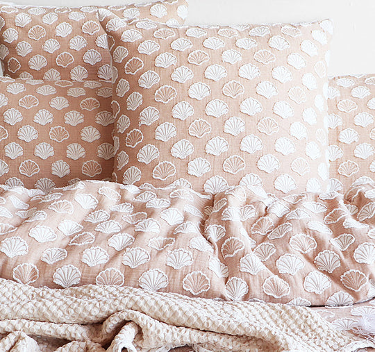 Ariel European Pillowcase Rust