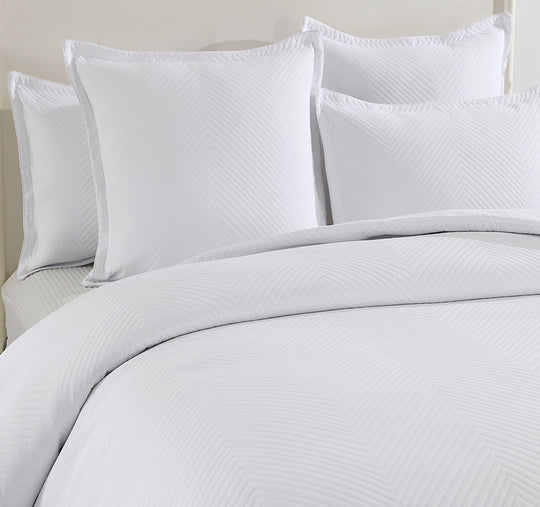 Atlantis European Pillowcase White