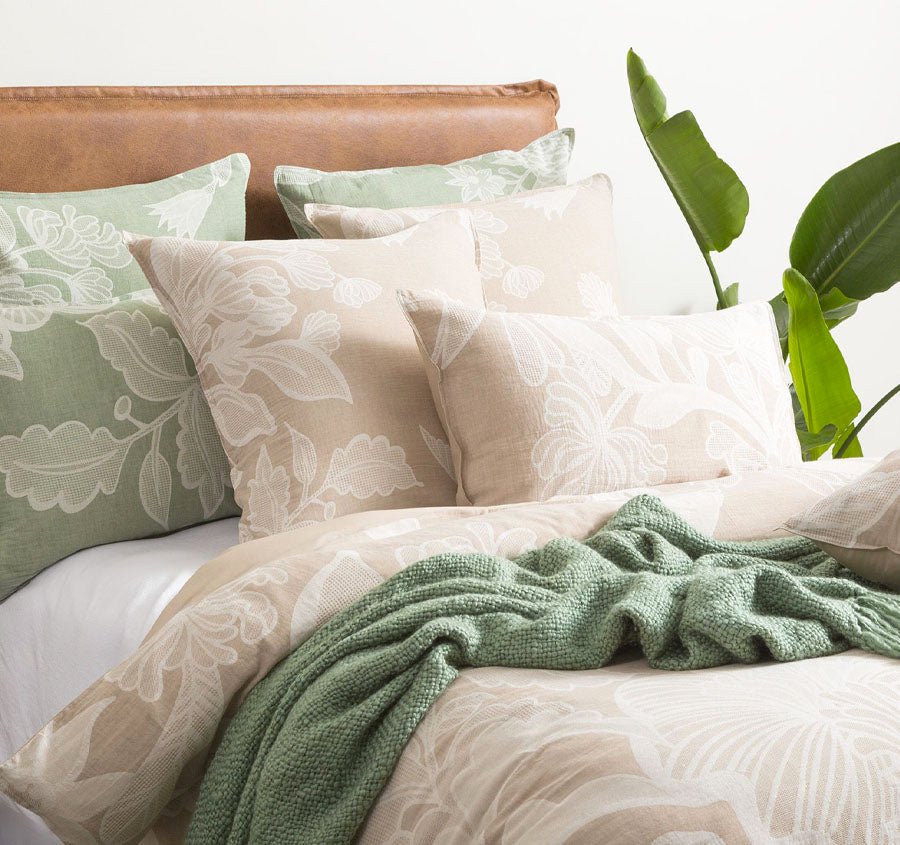 Bentley European Pillowcase Nude