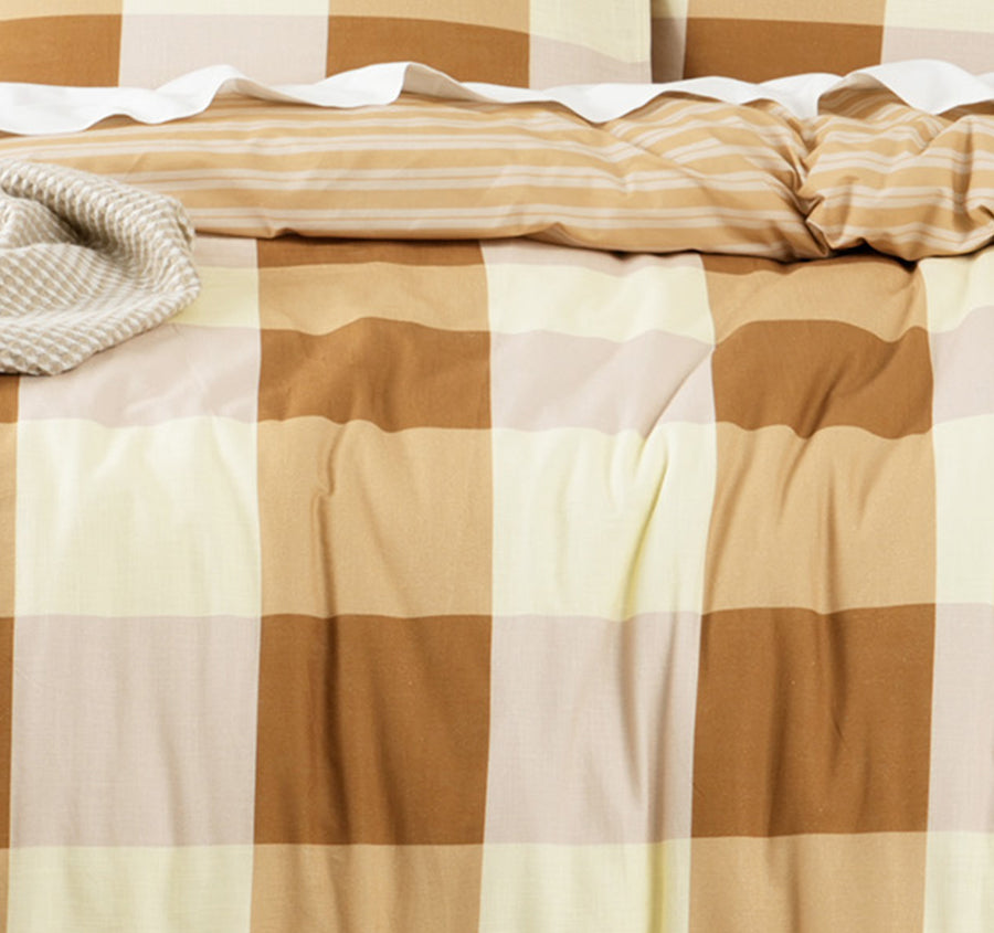 Berlin Checks Quilt Cover Set Range 