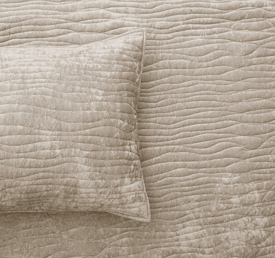 Blake Coverlet Set Range Nude