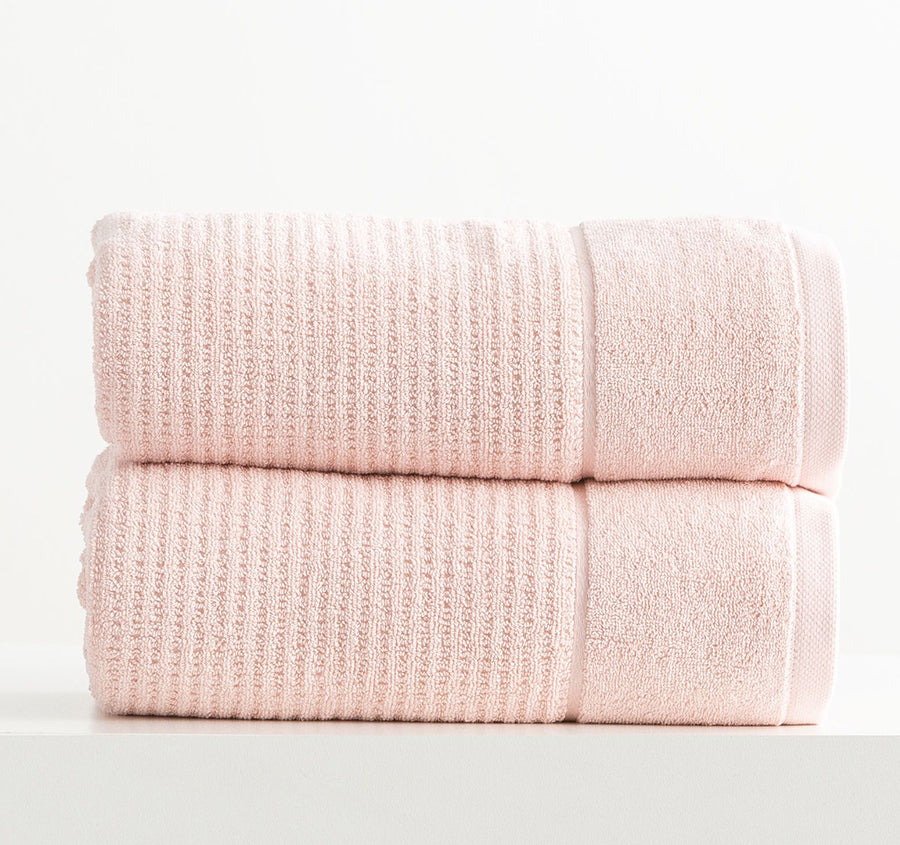 Cambridge Waffle 650GSM Cotton Bath Towel Range Primrose