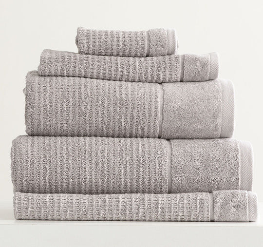 Cambridge Waffle 650GSM Cotton Bath Towel Range Pumice Stone