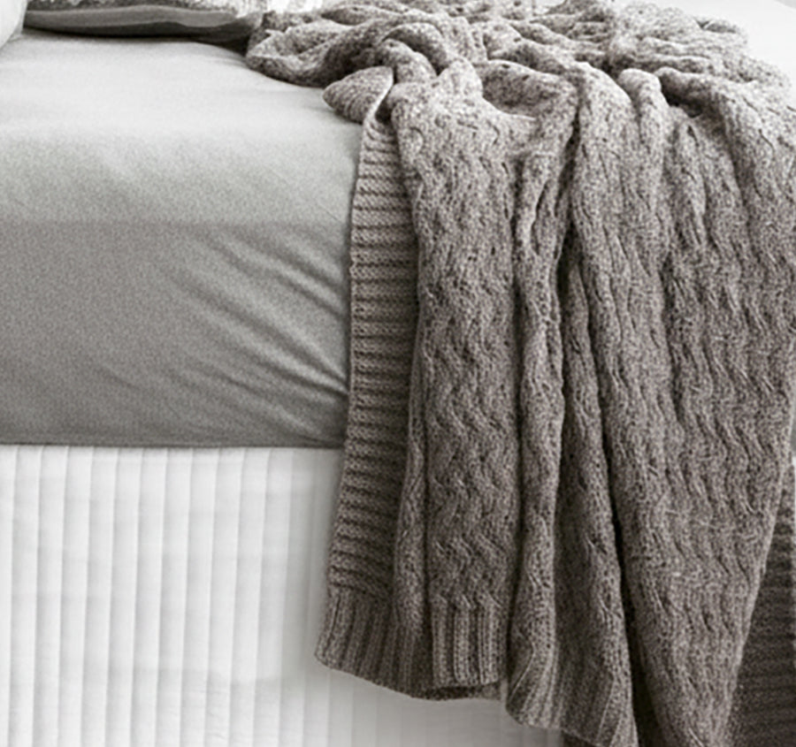 Comfort-T Cotton Jersey Fitted Combo Set Range Charcoal