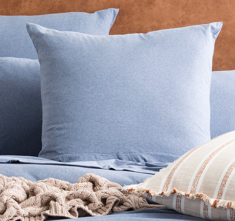 Cotton Jersey European Pillowcase Ink