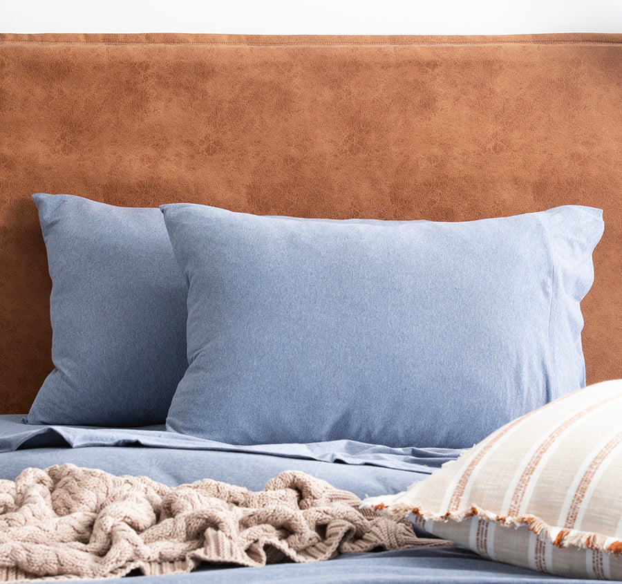 Cotton Jersey Sheet Set Range Ink
