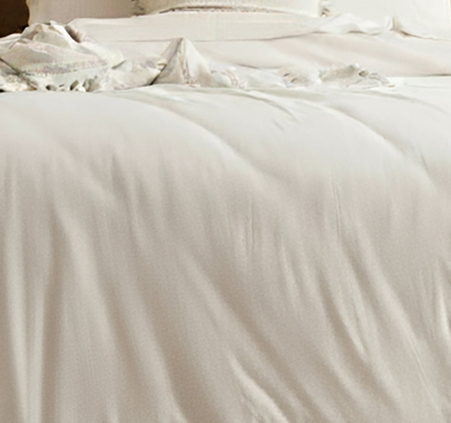 Cotton Jersey Quilt Cover Set Range Oatmeal
