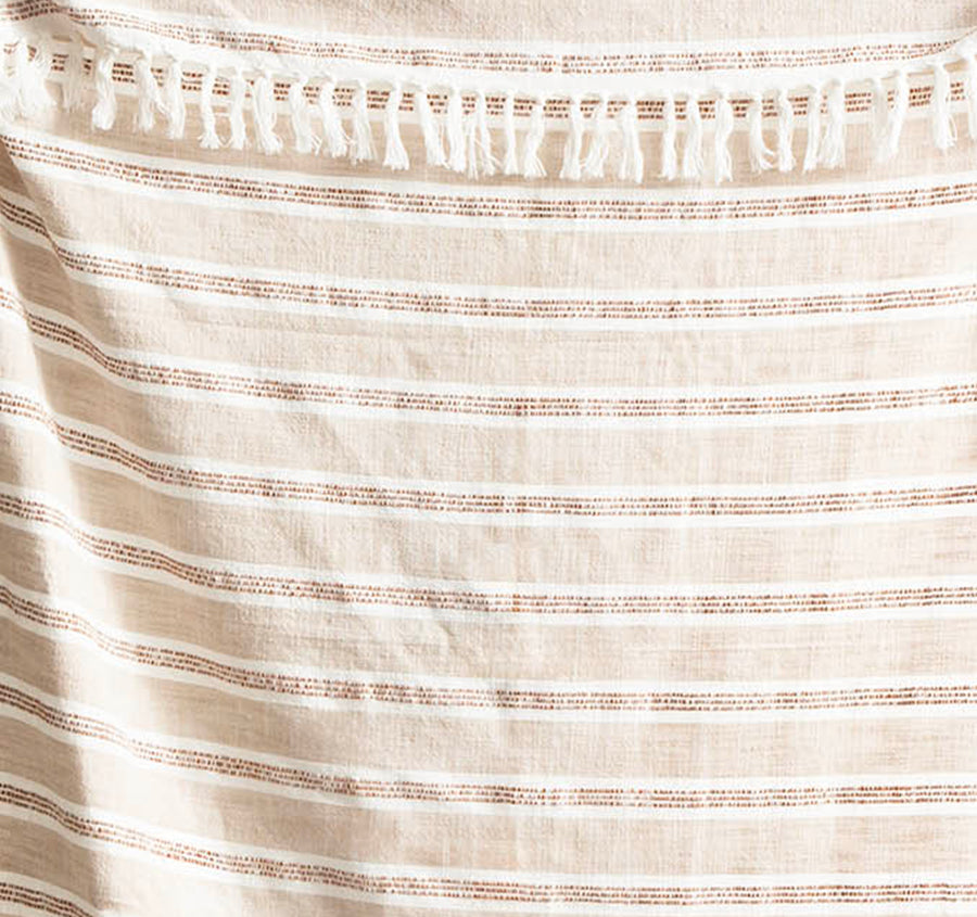 Como 130x170cm Throw Rug Natural