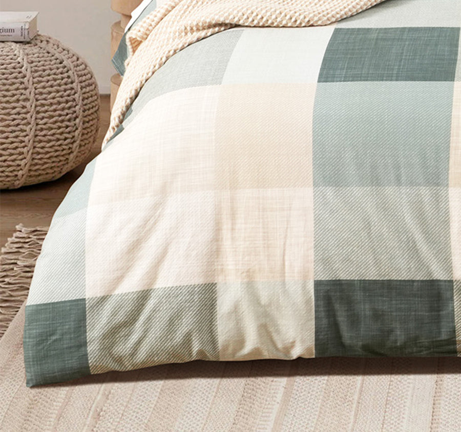 Cooper Checks Quilt Cover Set Range