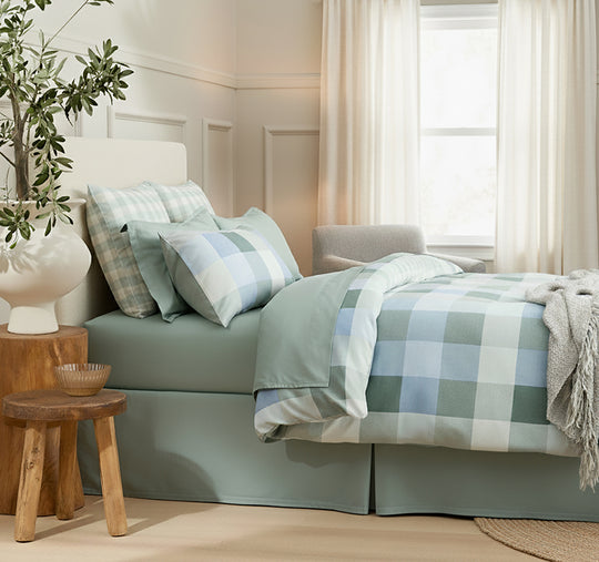 Jackson Checks Quilt Cover Set Range