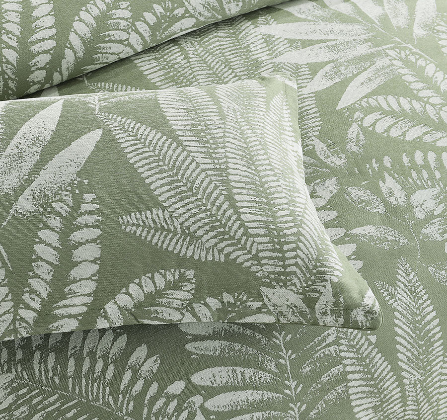 Lansfield Quilt Cover Set Range Sage