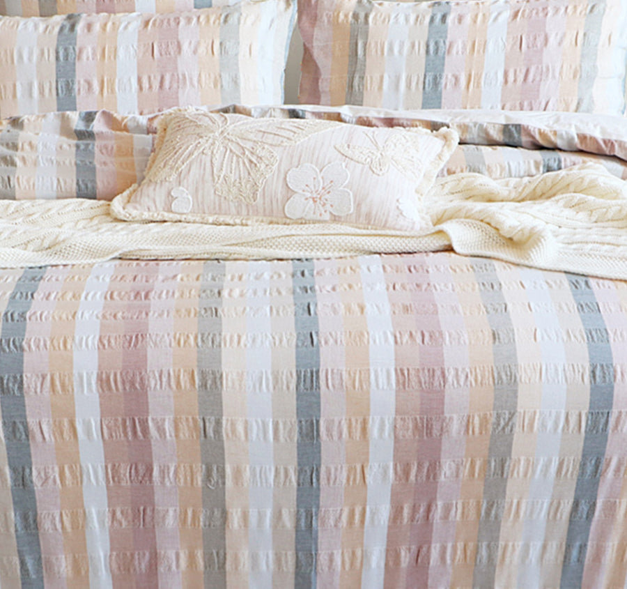 Layla Quilt Cover Set Range Multi