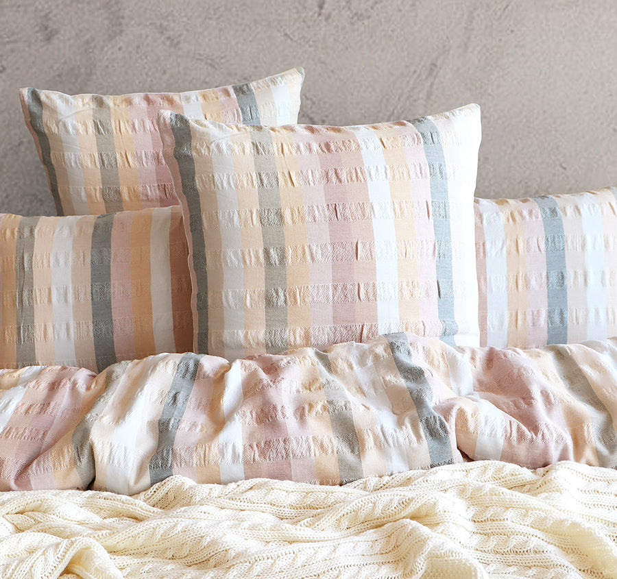 Layla Quilt Cover Set Range Multi