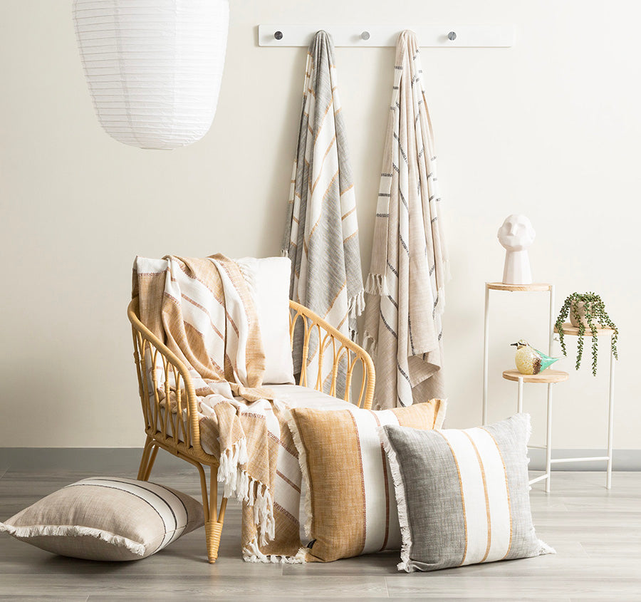 Modena 130x170cm Throw Rug Tan