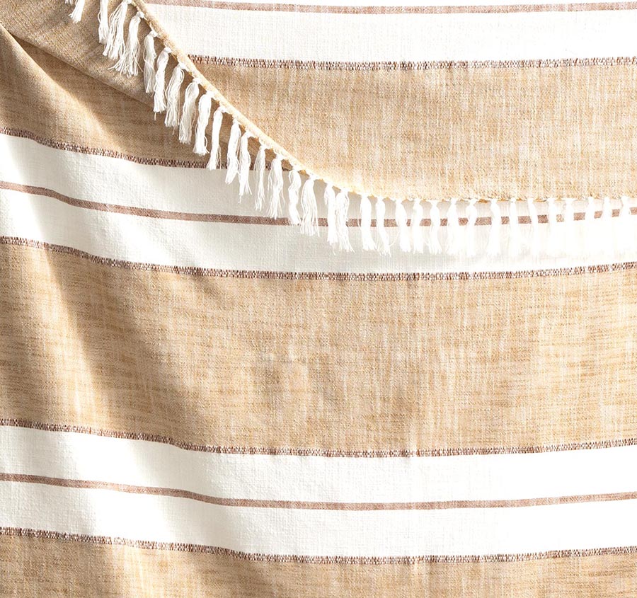 Modena 130x170cm Throw Rug Tan