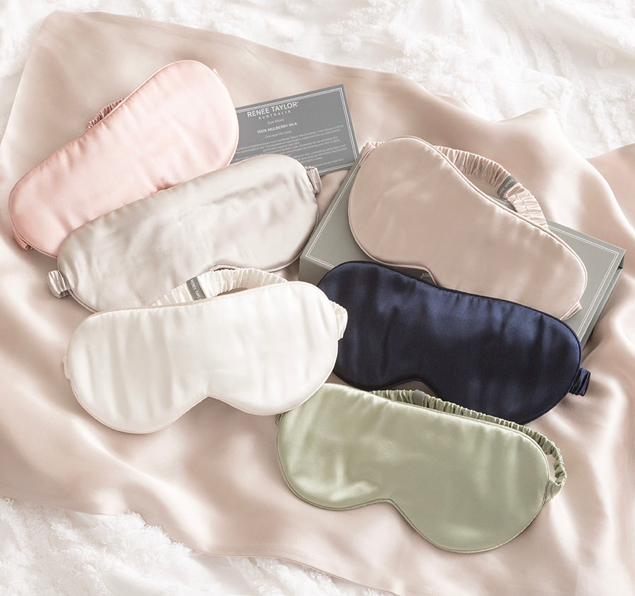 Mulberry Silk Eye Mask Blush