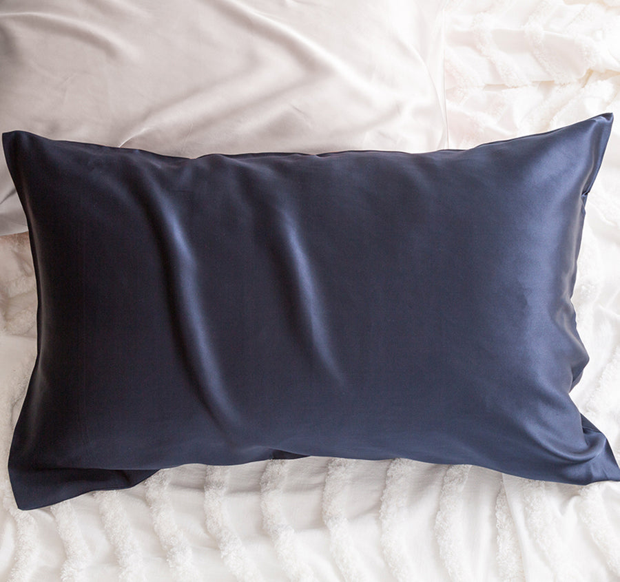 Mulberry Silk Standard Pillowcase Navy