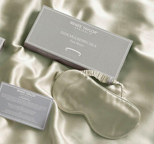 Mulberry Silk Eye Mask Sage