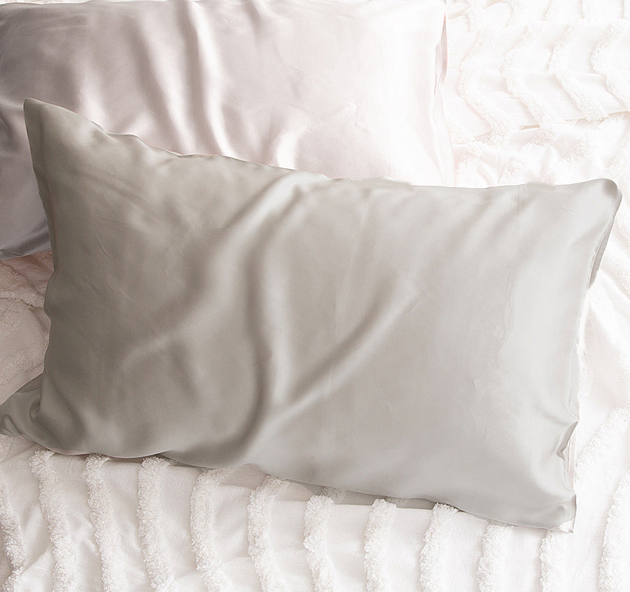 Mulberry Silk Standard Pillowcase Silver