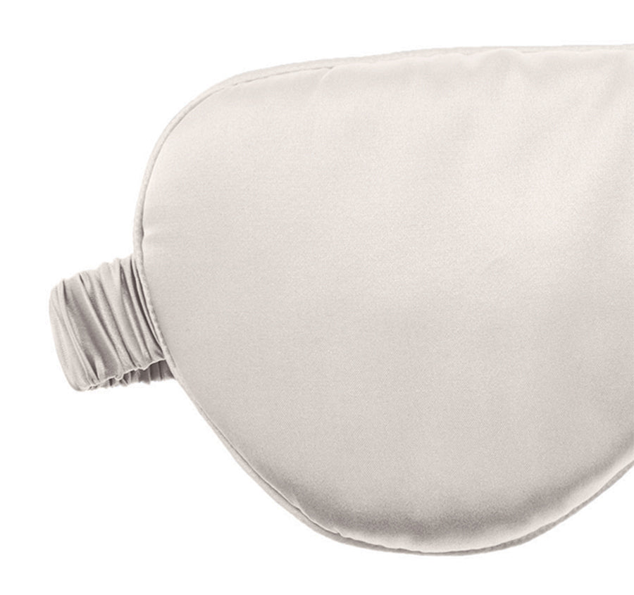 Mulberry Silk Eye Mask White