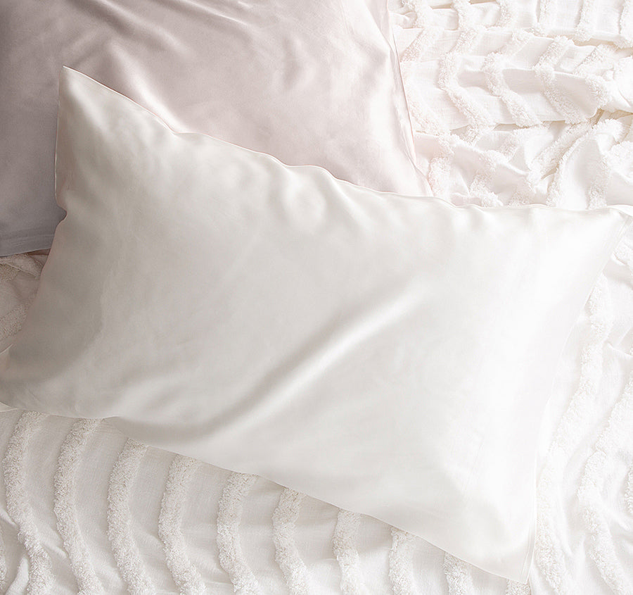 Mulberry Silk Standard Pillowcase White
