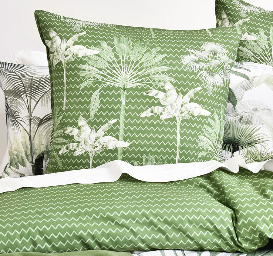 Noosa Palm European Pillowcase