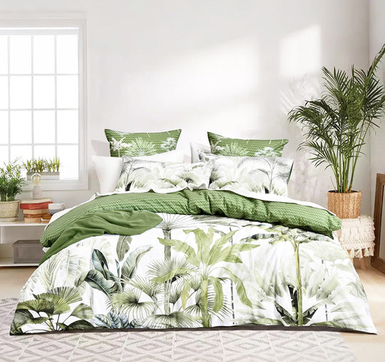 Noosa Palm Quilt Cover Set Range
