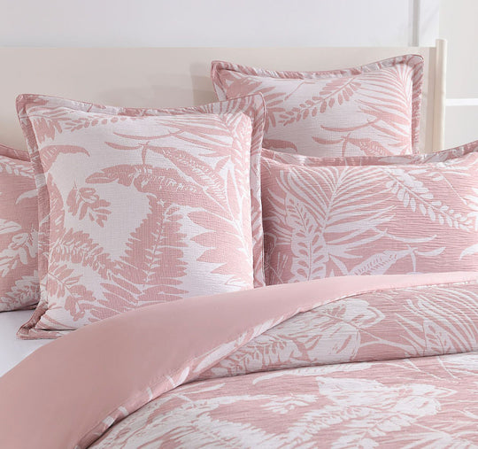 Palm Tree European Pillowcase Clay