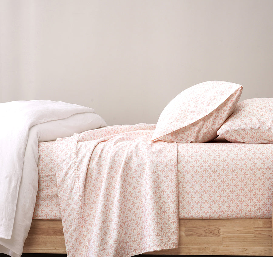 Printed Cotton Sheet Set Range Eve