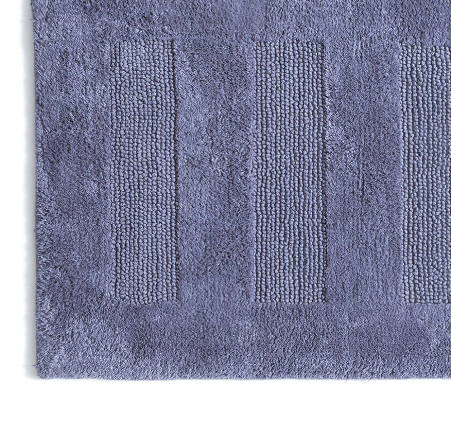 Retreat Cotton Bath Mat Blue