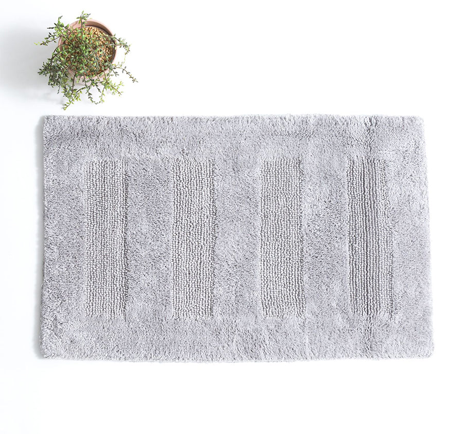 Retreat Cotton Bath Mat Granite