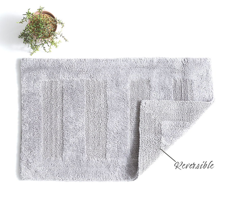Retreat Cotton Bath Mat Granite