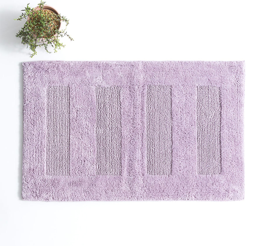 Retreat Cotton Bath Mat Lilac