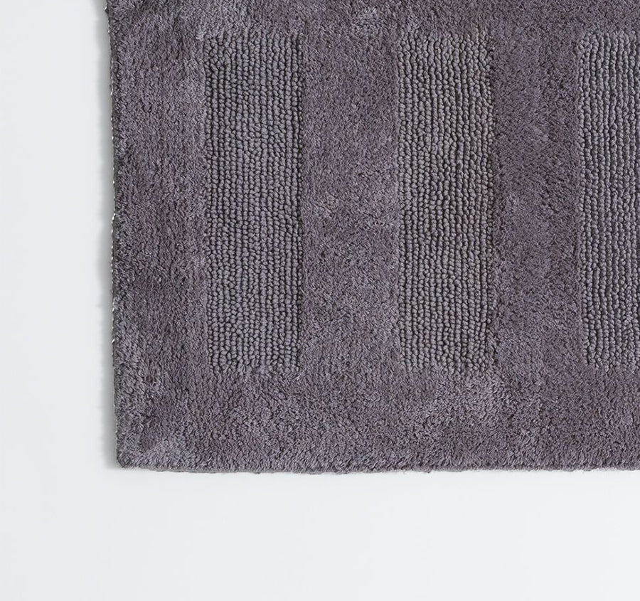 Retreat Cotton Bath Mat Nickel