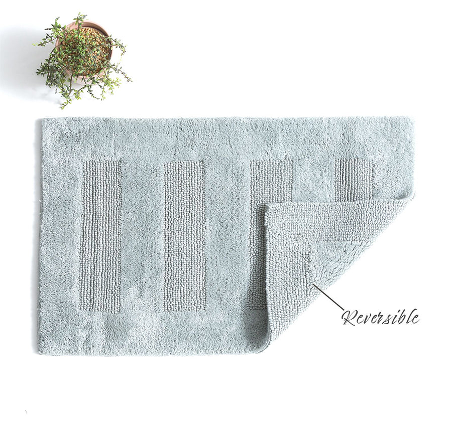 Retreat Cotton Bath Mat Silver