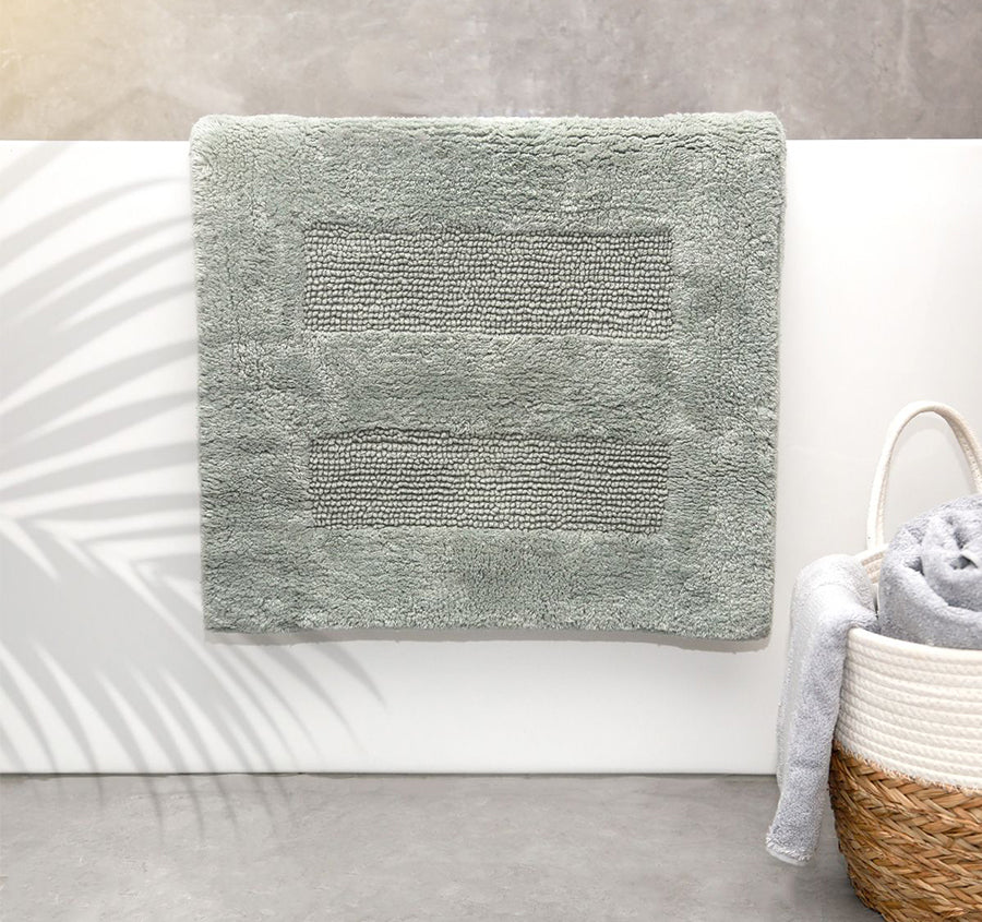 Retreat Cotton Bath Mat Silver