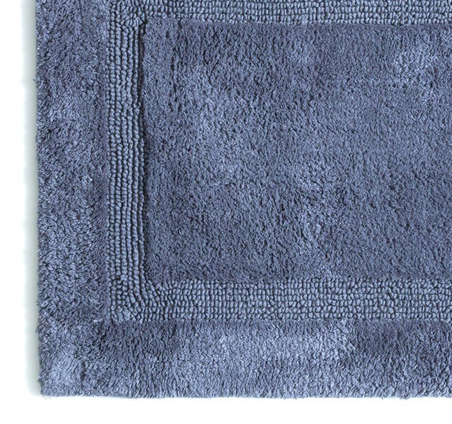 Soho Cotton Bath Mat Blue