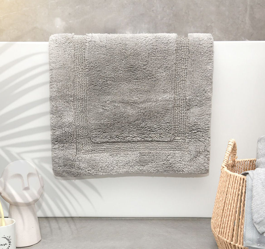 Soho Cotton Bath Mat Granite