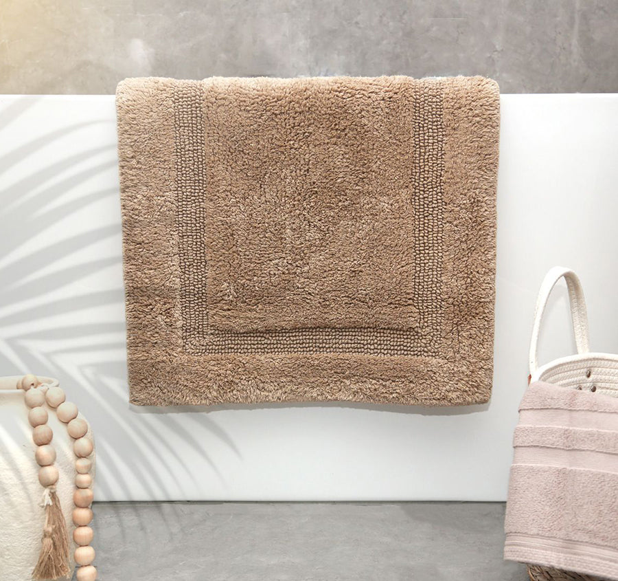 Soho Cotton Bath Mat Mocha