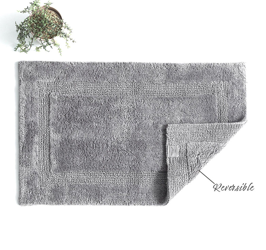 Soho Cotton Bath Mat Nickel