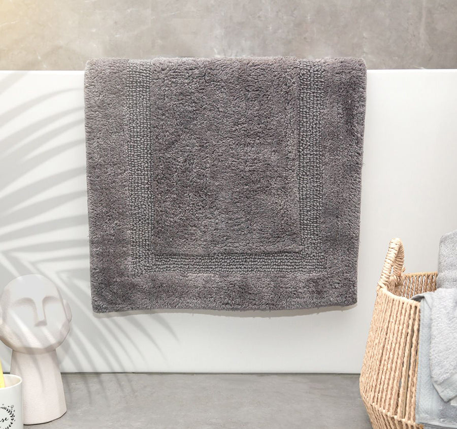 Soho Cotton Bath Mat Nickel