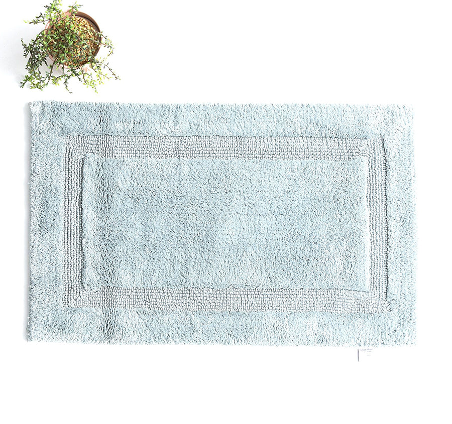 Soho Cotton Bath Mat Silver