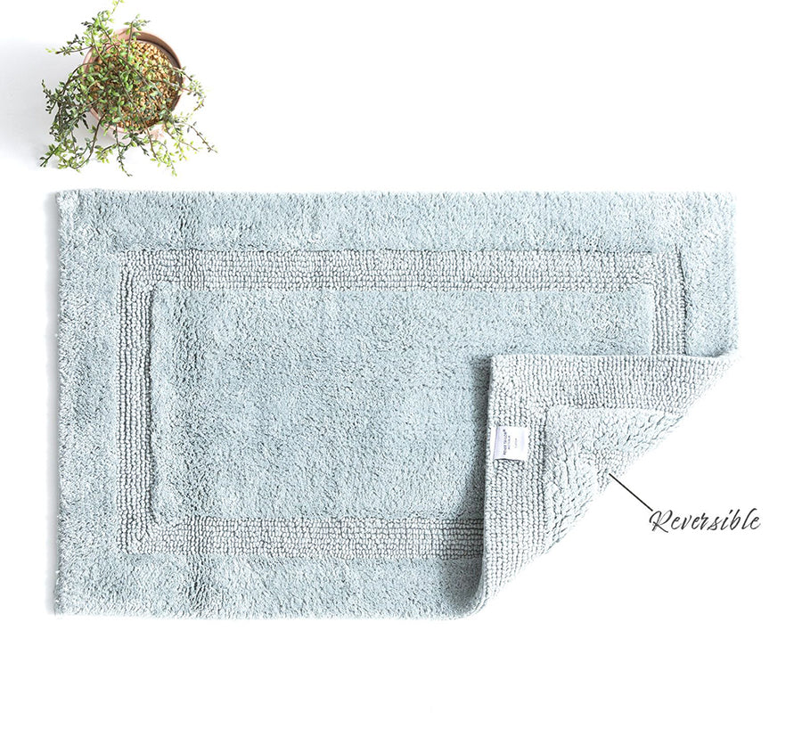 Soho Cotton Bath Mat Silver