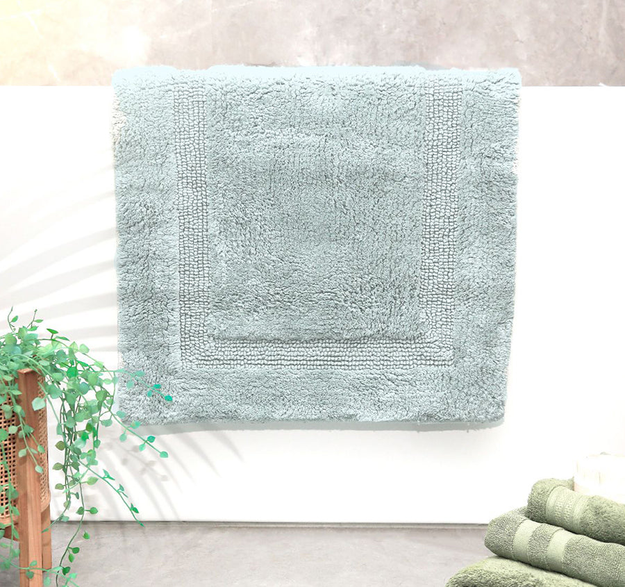 Soho Cotton Bath Mat Silver