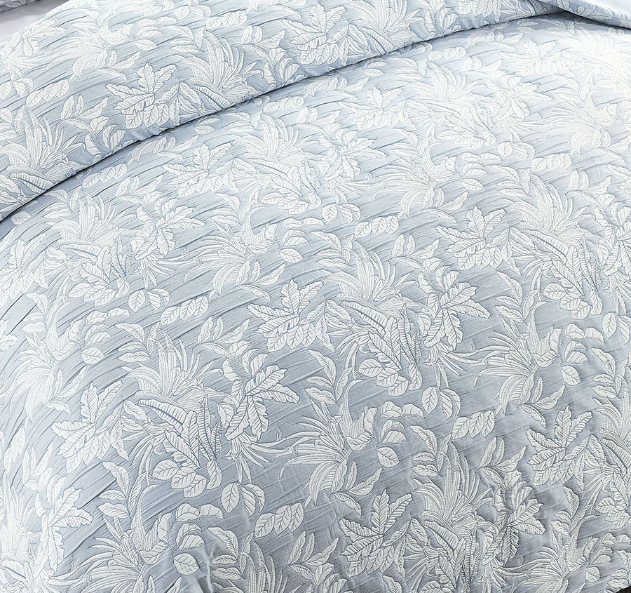 Westley Quilt Cover Set Range Aqua