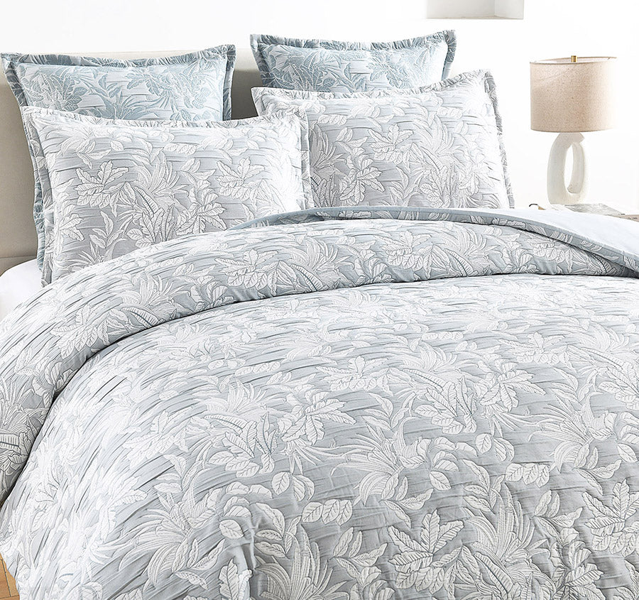 Westley Quilt Cover Set Range Aqua