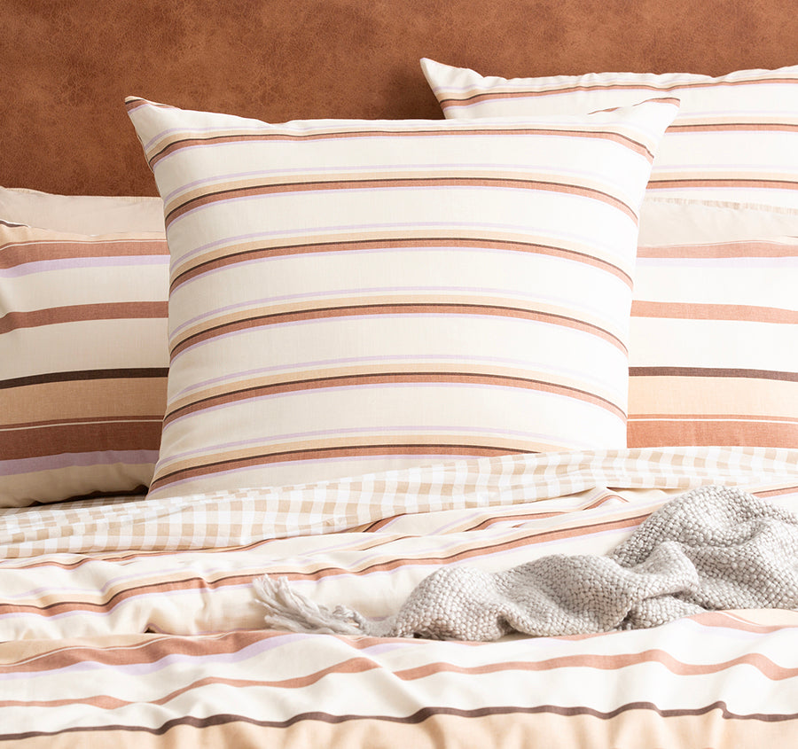 William Stripe European Pillowcase