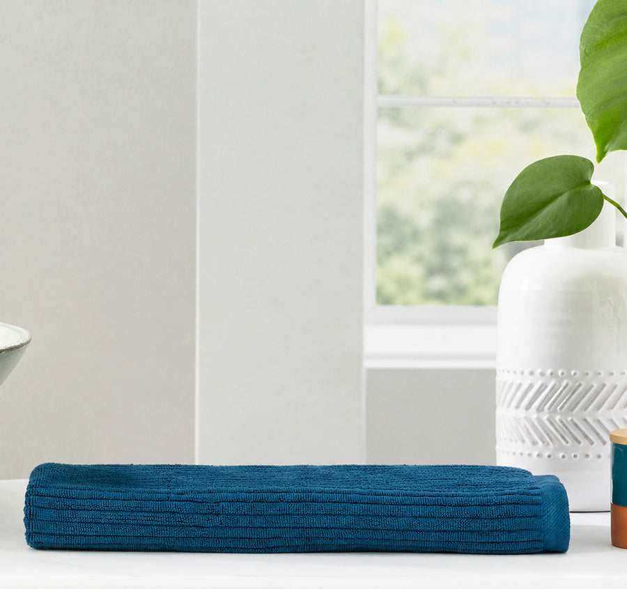Cobblestone 800gsm Cotton Bath Mat Ink