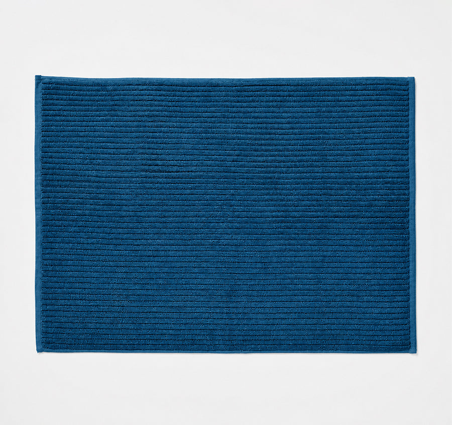 Cobblestone 800gsm Cotton Bath Mat Ink