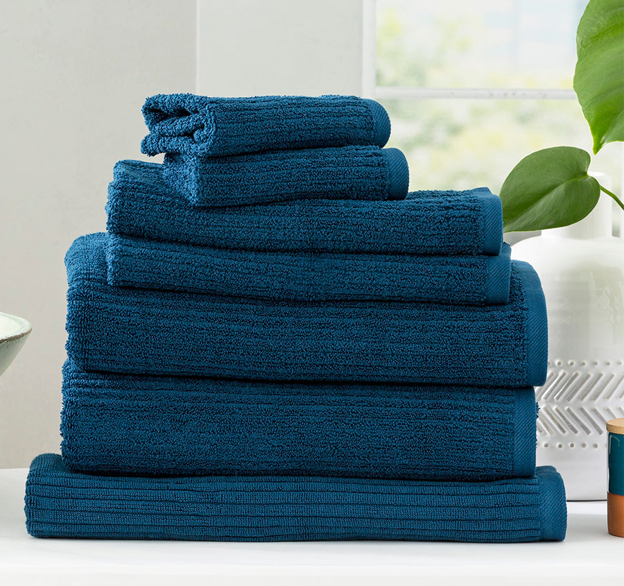 Cobblestone 650gsm Cotton Bath Towel Range Ink